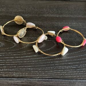 Set of 4 Bourbon and Bowties Bracelets